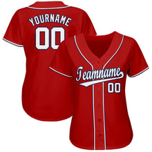 Load image into Gallery viewer, Red Together Since Baseball Jersey
