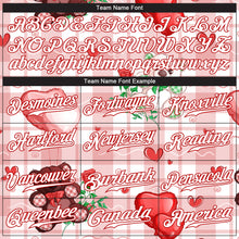 Load image into Gallery viewer, Custom White White-Red 3D Pattern Design Teddy Bears Authentic Baseball Jersey
